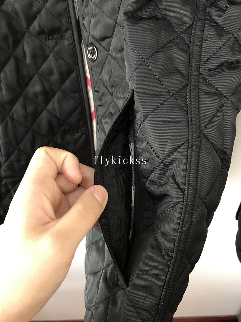 Burberry Winter Coats Women Black Ladies Jackets Overcoats